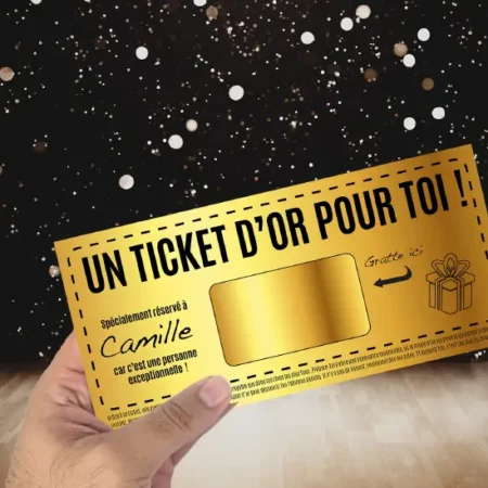 ticket d'or surprise